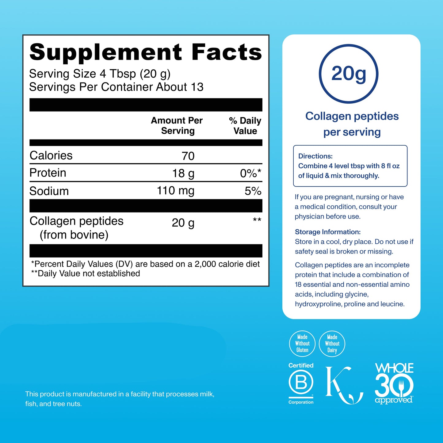 Collagen Peptides - Unflavored