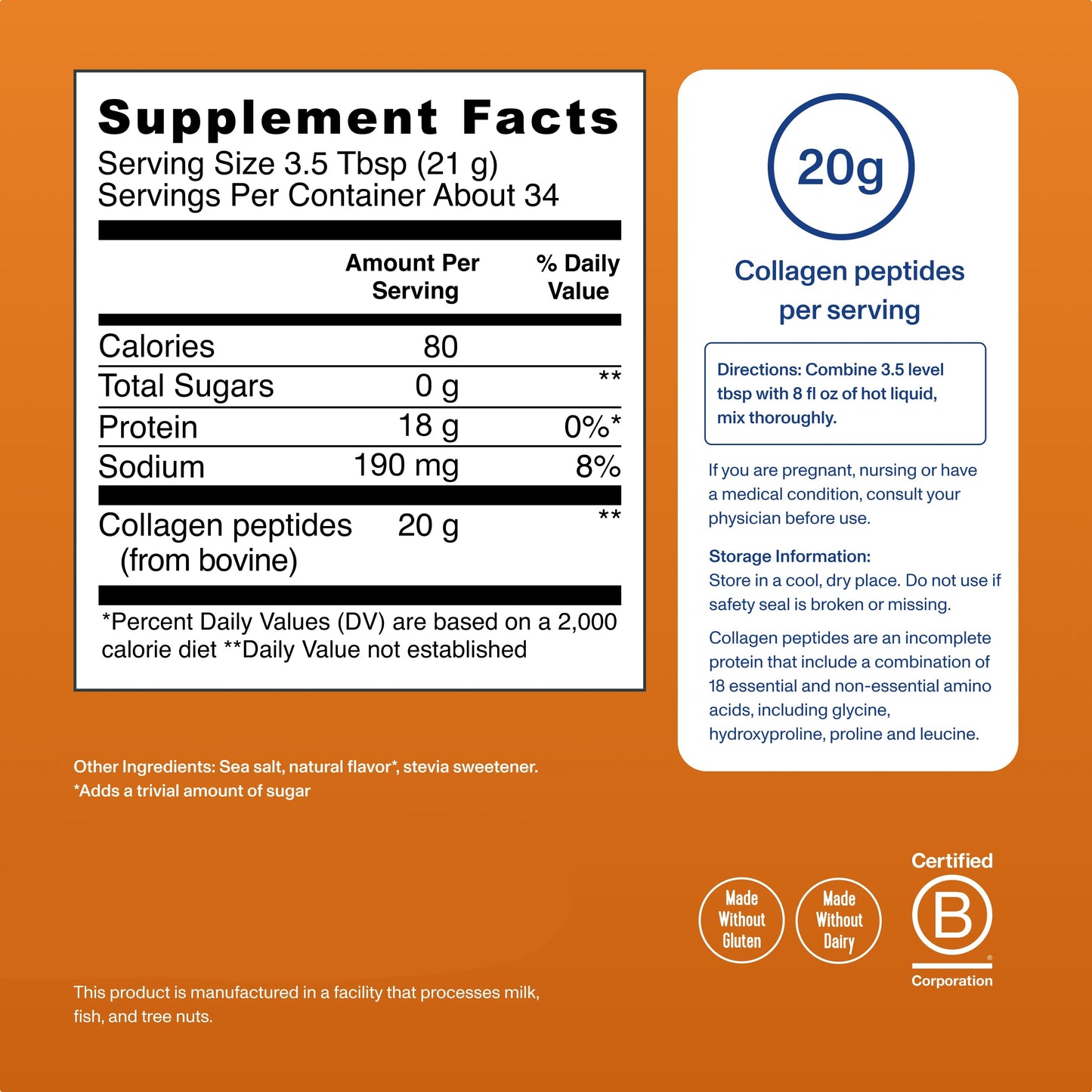 Salted Caramel Collagen Peptides