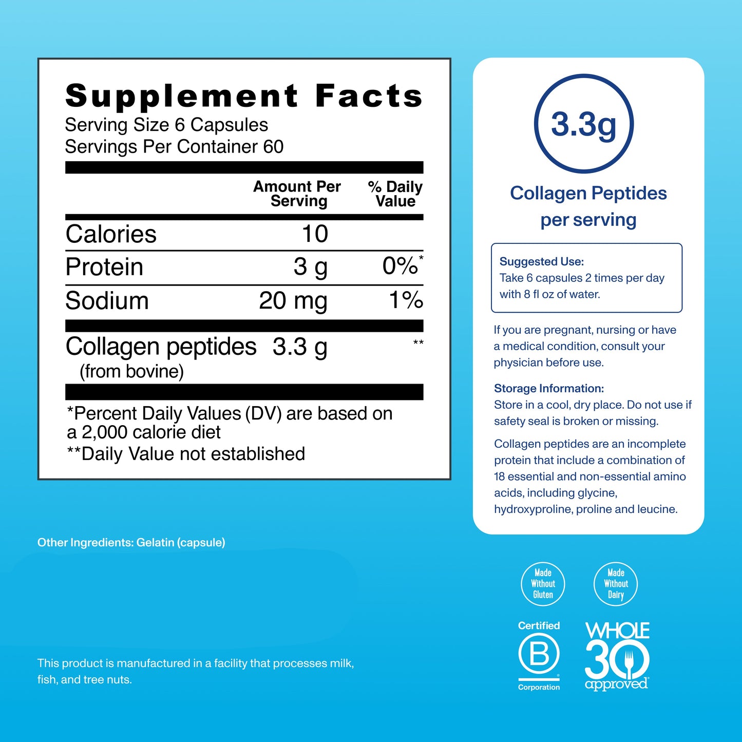 Collagen Peptides - Capsules
