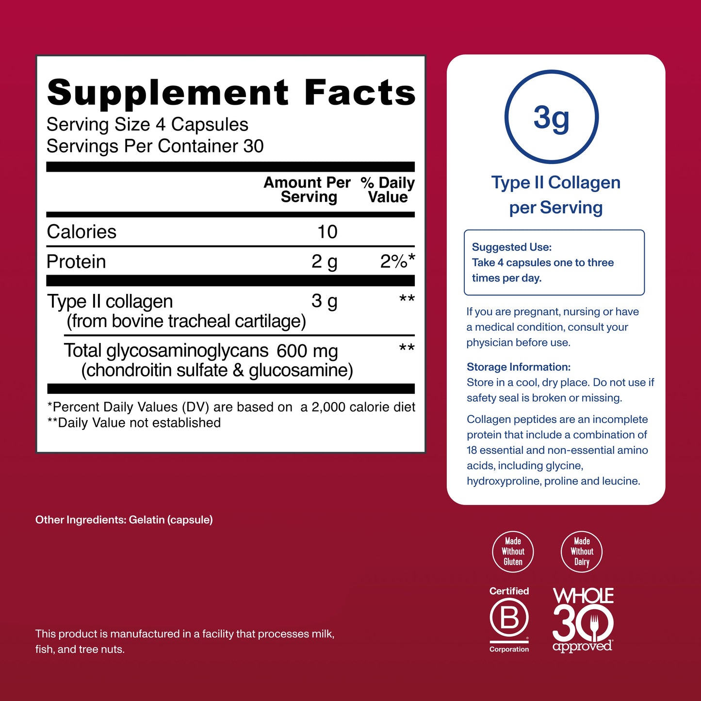 Cartilage Collagen - Capsules