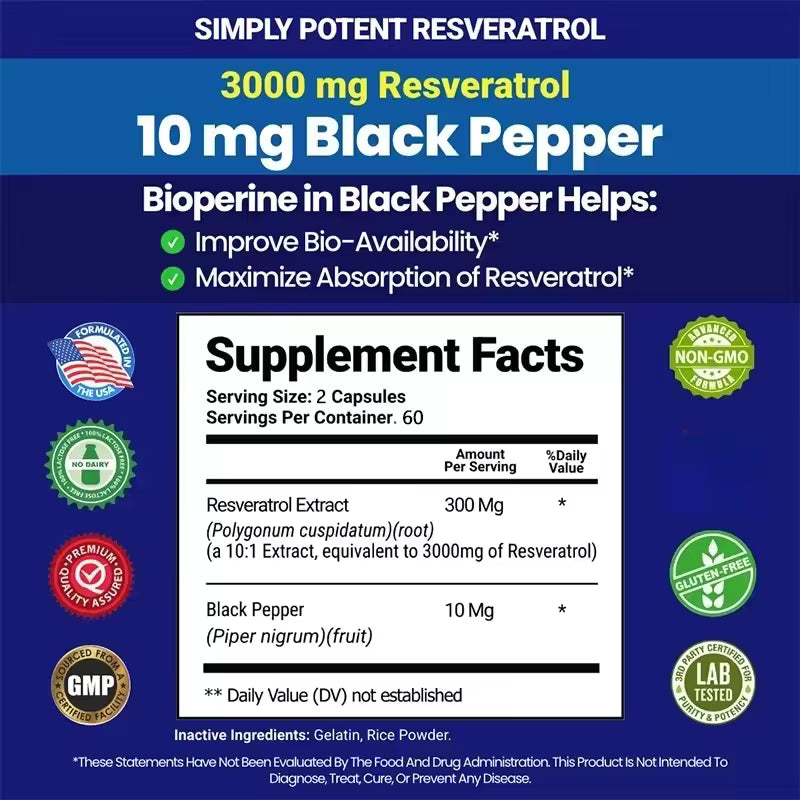Resveratrol 3000 MG