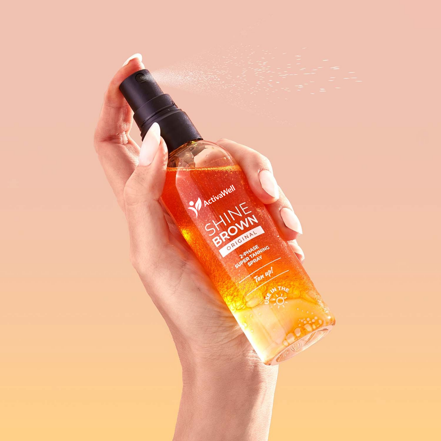Shine Brown Two-Phase Super Tanning Spray