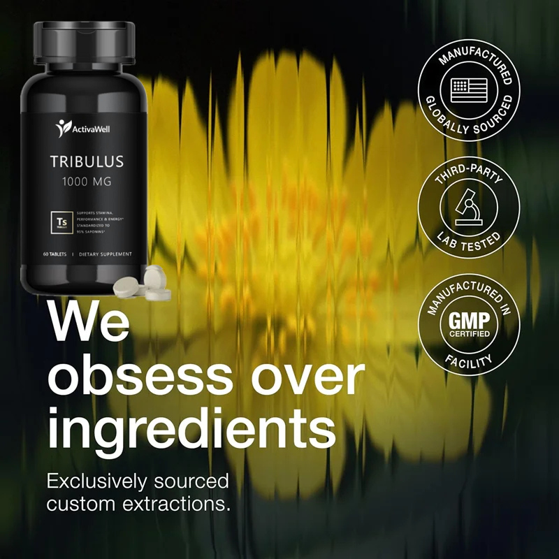 Tribulus Terrestris 1000mg — Male Performance & Power Amplifier