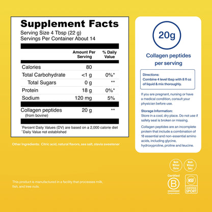 Lemon Collagen Peptides