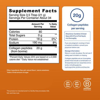 Salted Caramel Collagen Peptides