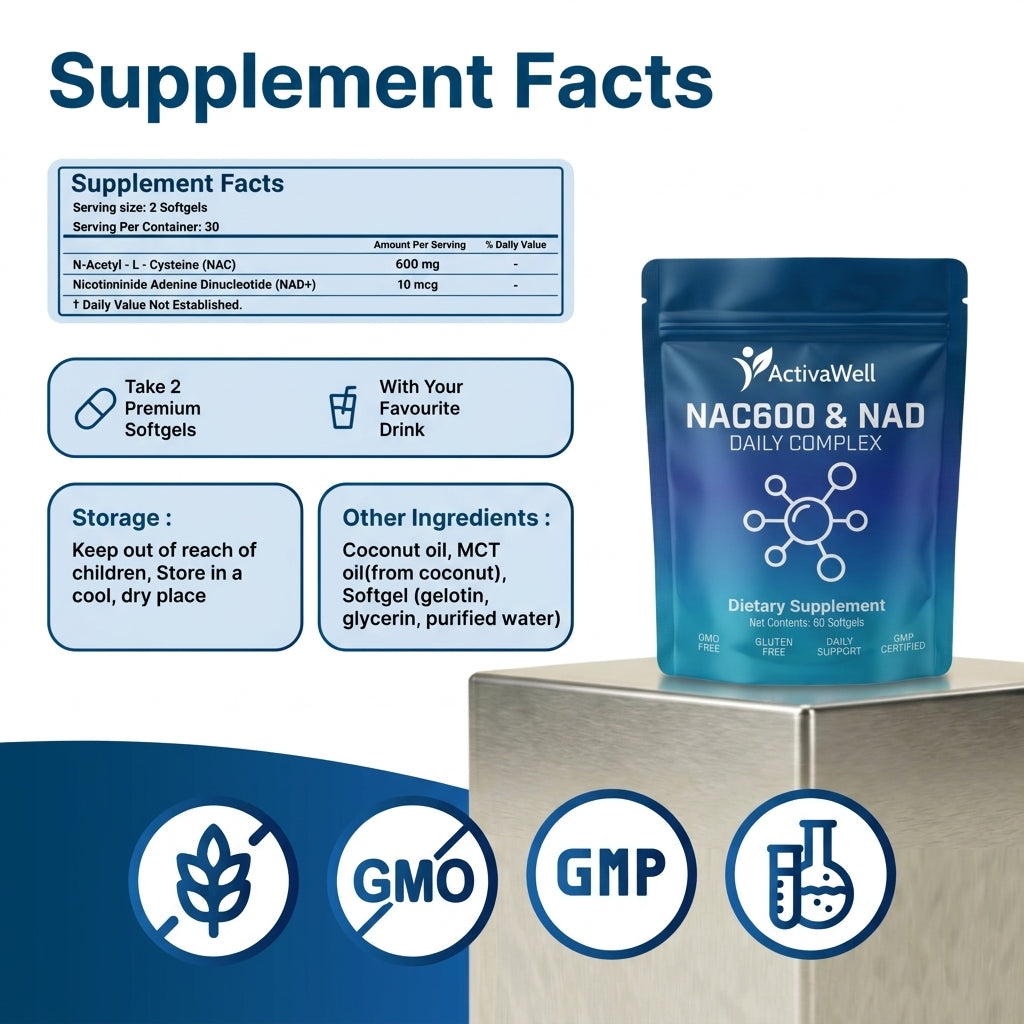 NAC600 & NAD Daily Complex