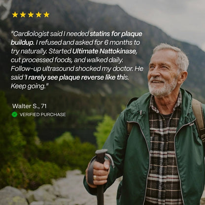 Ultimate Nattokinase - Natural Solution for Clearing Arterial Inflammation