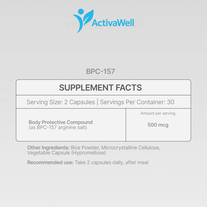 BPC-157 (Body Protection Compound)