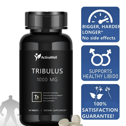 Tribulus Terrestris 1000mg — Male Performance & Power Amplifier