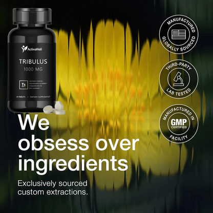 Tribulus Terrestris 1000mg — Male Performance & Power Amplifier